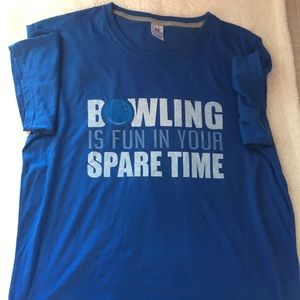 Bowing is fun in your SPARE time short sleeve tee